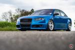 Audi RS4 Sedan on Vossen Wheels (CG-205) 2018 года